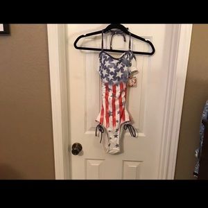 OP American flag monokini